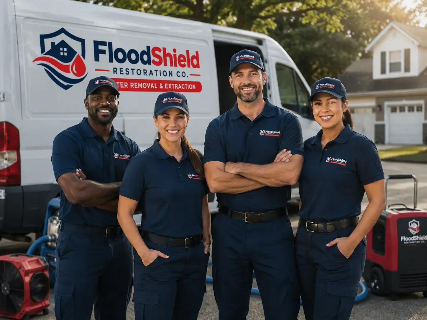 Flood Damage Restoration company in Erbacon, WV